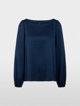 Load image into Gallery viewer, MarcCain Loose-Fitting Blouse with Rhinestones