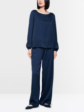 Load image into Gallery viewer, MarcCain Loose-Fitting Blouse with Rhinestones