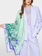Load image into Gallery viewer, MarcCain Silk Scarf with Floral Print