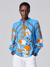 Load image into Gallery viewer, Herzen Blouse 6061 in Deep Turquoise