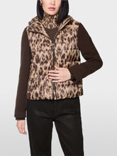 Load image into Gallery viewer, MarcCain Quilted Jacket with Leopard Print