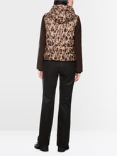 Load image into Gallery viewer, MarcCain Quilted Jacket with Leopard Print