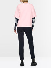 Load image into Gallery viewer, MarcCain Short-sleeved shirt with floral patch