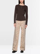 Load image into Gallery viewer, MarcCain Long-Sleeved Buttoned Openwork Top