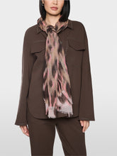 Load image into Gallery viewer, MarcCain Leopard Print Wool and Cashmere Scarf