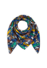 Load image into Gallery viewer, Codello Peanuts™ Recycled Polyester Scarf in Blue