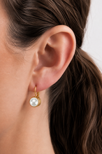 Load image into Gallery viewer, Dyrberg/Kern Lulu White Pearl Earrings
