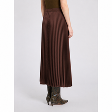 Load image into Gallery viewer, Marella Esodo Pleated Skirt in Caramel
