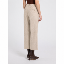Load image into Gallery viewer, Marella Uggioso Slim Fit Cropped Trousers in TurtleDove