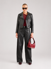Load image into Gallery viewer, Oakwood Tory Leather Jacket in Noir