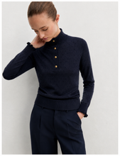 Load image into Gallery viewer, Emme Onde Sweater in Navy