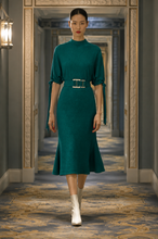 Load image into Gallery viewer, Edeline Lee Pedernal Dress in Malachite