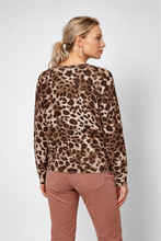 Load image into Gallery viewer, Monari Knitted Jumper with Leo-Pattern
