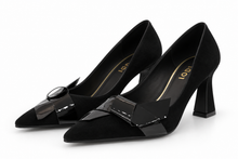 Load image into Gallery viewer, Lodi Court Shoes in Balck