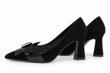 Load image into Gallery viewer, Lodi Court Shoes in Balck