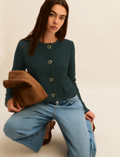Load image into Gallery viewer, Emme Film Cardigan in Green