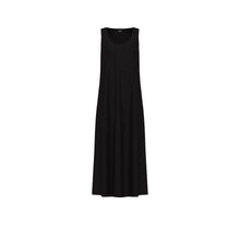 Load image into Gallery viewer, Emme Urano Satin Dress in Black