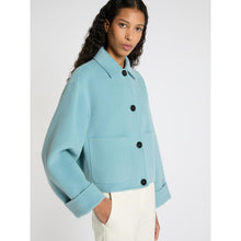 Load image into Gallery viewer, Marella Tempio Coat in Water Green