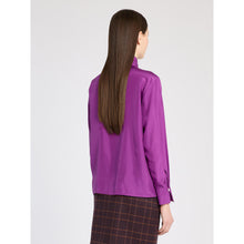 Load image into Gallery viewer, Marella Skabala Silk Blouse in Purple
