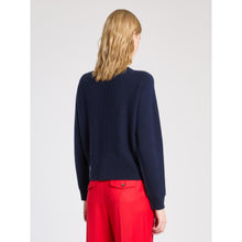 Load image into Gallery viewer, Marella Manto Cardigen in Navy