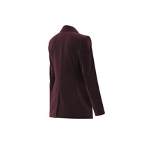 Load image into Gallery viewer, Emme Ponte Double Breast Blazer in Purple