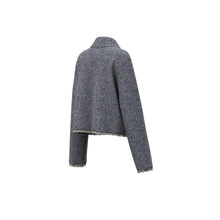 Load image into Gallery viewer, Emme Gettito Jacket in Navy Twill