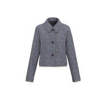 Load image into Gallery viewer, Emme Gettito Jacket in Navy Twill