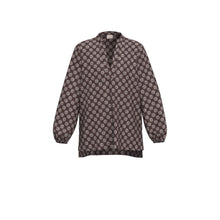 Load image into Gallery viewer, Emme Talento Blouse in Dark Brown Tie