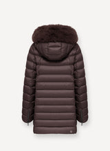 Load image into Gallery viewer, Colmar A-Line Down Jacket with Faux Fur
