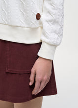 Load image into Gallery viewer, Colmar Cable-Knit Crewneck Sweatshirt