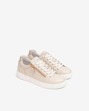 Load image into Gallery viewer, NeroGiardini Leather Trainers in Sand