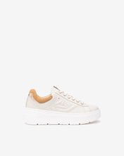 Load image into Gallery viewer, NeroGiardini Wedge Trainers in Ivory