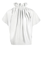 Load image into Gallery viewer, Edeline Lee Ruff Blouse in Ivory