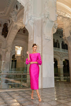 Load image into Gallery viewer, Fely Campo Pink A-Line Dress