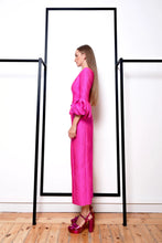 Load image into Gallery viewer, Fely Campo Pink A-Line Dress