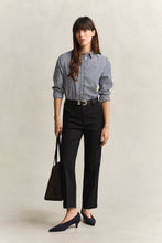 Load image into Gallery viewer, Gant Classic Poplin Striped Shirt in Classic Blue