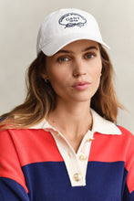 Load image into Gallery viewer, Gant Graphic Twill Cap in Eggshell