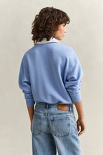 Load image into Gallery viewer, Gant Rugger Sweatshirt in Hydraangea Blue