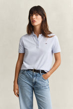 Load image into Gallery viewer, Gant Shield Piqué Polo Shirt in Light Blue