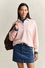 Load image into Gallery viewer, Gant Rugger Sweatshirt in Apricot Pink