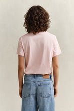 Load image into Gallery viewer, Gant Graphic Print T-Shirt in Apricot Pink