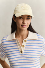 Load image into Gallery viewer, Gant Graphic Twill Cap in Vanilla Yellow