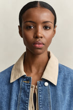 Load image into Gallery viewer, Gant Denim Spring Decker Jacket in Mid Blue