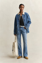 Load image into Gallery viewer, Gant Denim Spring Decker Jacket in Mid Blue