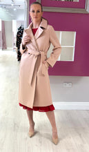 Load image into Gallery viewer, MaxMara BCollag Wool Coat in Nude
