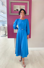 Load image into Gallery viewer, Luis Civit Renoir Dress in Turquoise