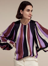 Load image into Gallery viewer, Summum Purple Striped Top

