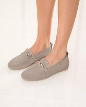 Load image into Gallery viewer, NeroGiardini Suede Loafers in Beige