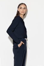 Load image into Gallery viewer, Luisa Cerano Pullover in Navy
