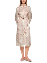 Load image into Gallery viewer, Marc Cain Silk Blouse Dress with Floral Print